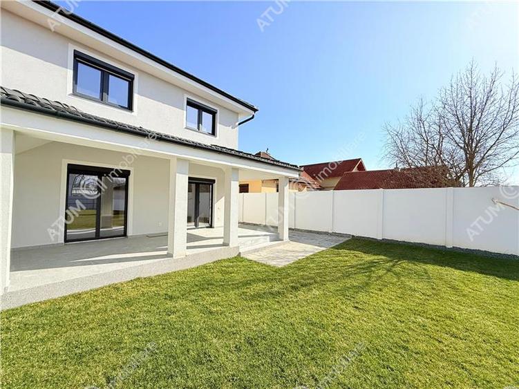 Casa individuala la cheie cu 4 camere 145 mp utili 644 mp teren