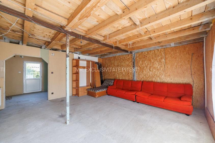Casă P+M aproape de Pitești | Valea Mare – Podgoria | Teren 795 mp | Comision 0% - 12