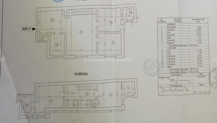 Apartament 5 camere 161 mp, zona Decebal, bloc 2006, curte, ideal investitie - 18
