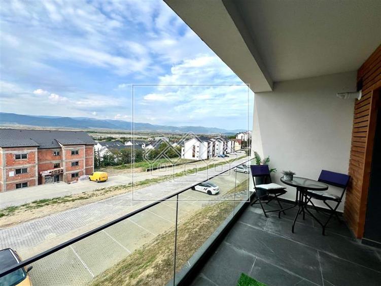 Garsoniera - 38 mp, balcon, parcare - Ansamblu nou
