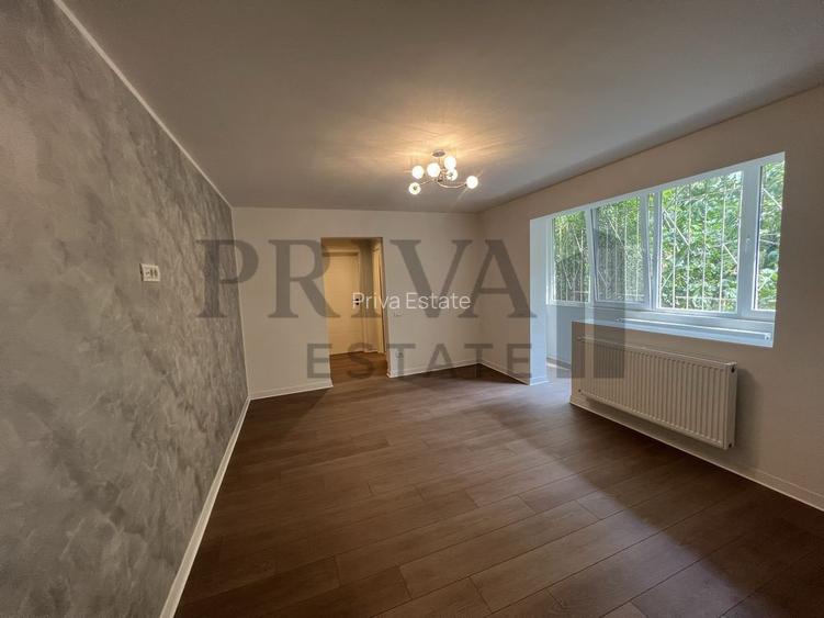 Apartament renovat 2 camere, 54 mp, balcon, parter, Gheorghe Lazăr