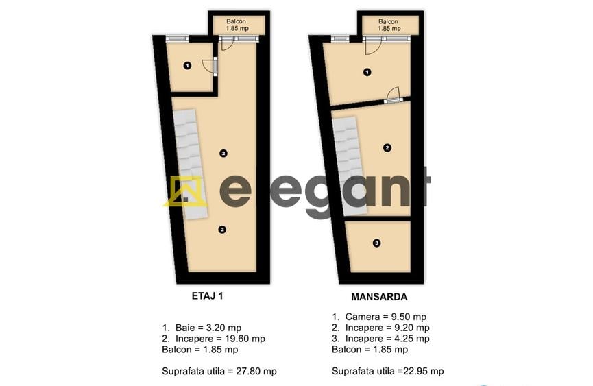 Cladire comerciala│S+P+2E+M│an 2007│101 mp│Centrala│Centrul Vechi