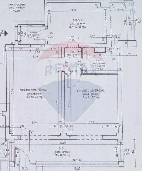 Spațiu comercial de închiriat – Calea București nr. 101, Brașov