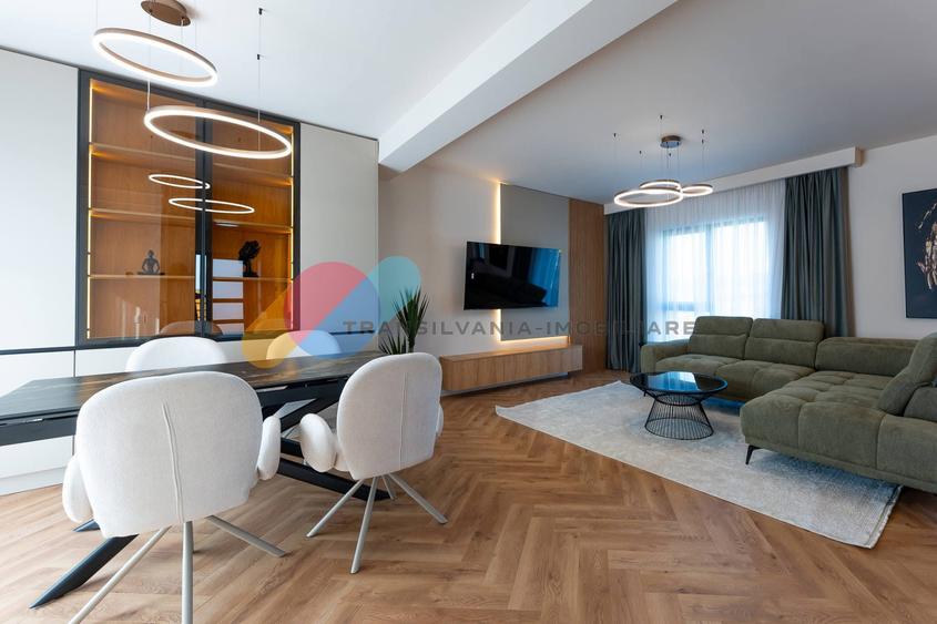 Casa ultrafinisata, 120 Mp + 400 Mp Teren, intrare Chinteni
