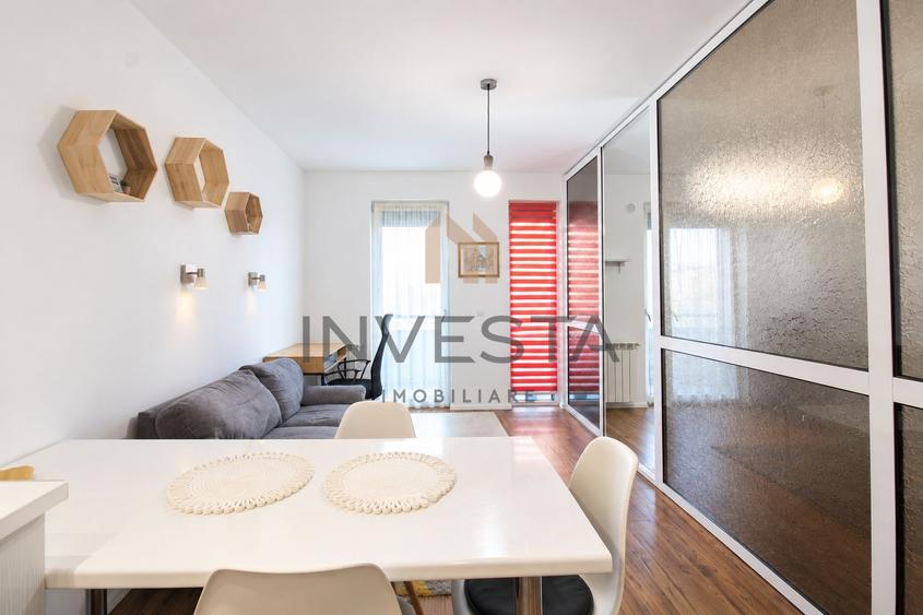 Apartament 2 camere cu parcare de inchiriat, zona Andrei Muresanu Sud