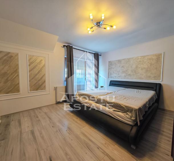 Duplex de vanzare cu 5 camere si 3 bai, mobilat si utilat, Dumbravita