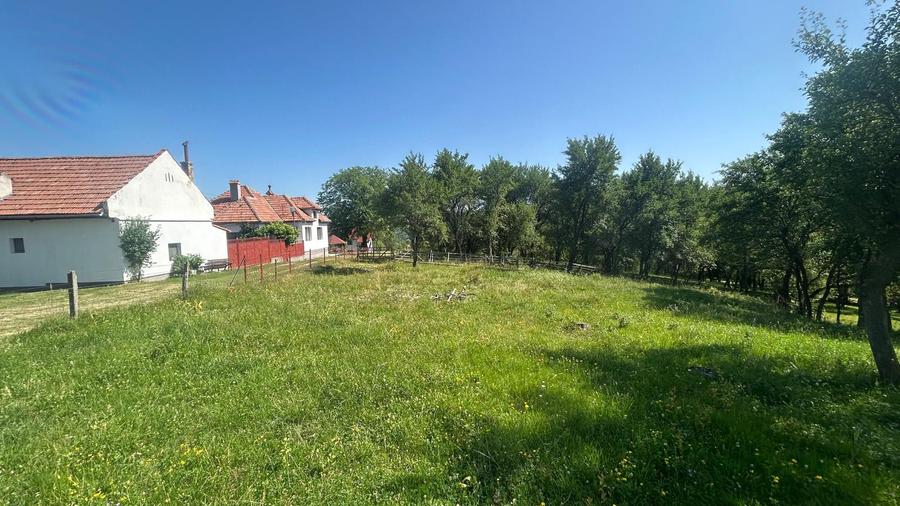 Teren Sohodol cu vedere catre M-tii Bucegi