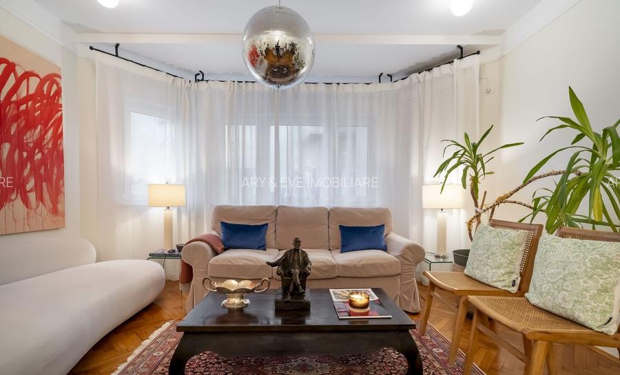 Eleganță interbelică lângă Cișmigiu | 3 dormitoare | Complet mobilat - 8