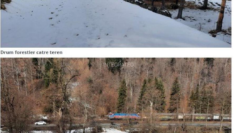 Timisu de Jos, Valea Barbului - Petrom -Teren  intravilan de 4,500 mp. - 9