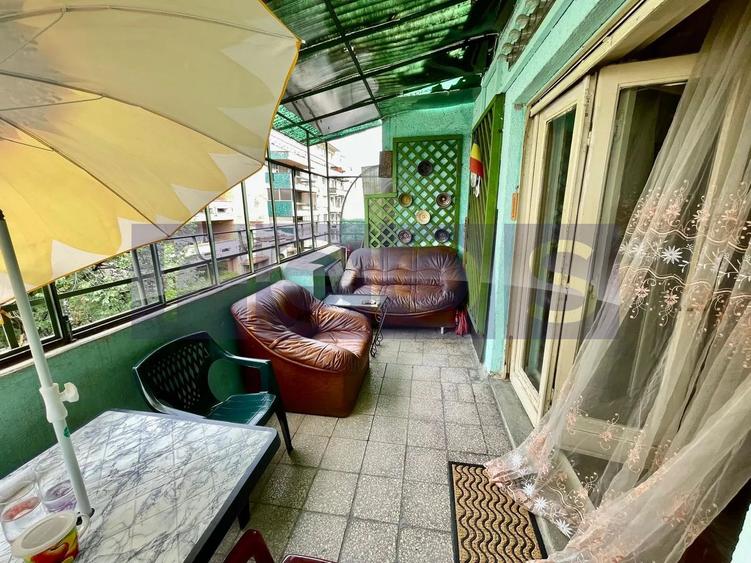 VANZARE APARTAMENT 3 CAMERE DACIA EMINESCU 80MP SEMIDECOMANDAT TERASA MARE - 20