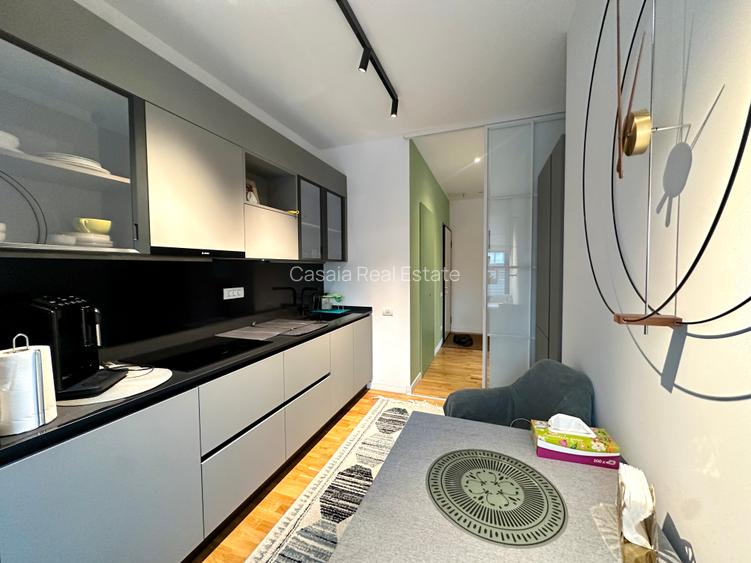 Apartament vanzare 2 camere Sos. Nordului | Grădină 37mp | mobilat lux - 4