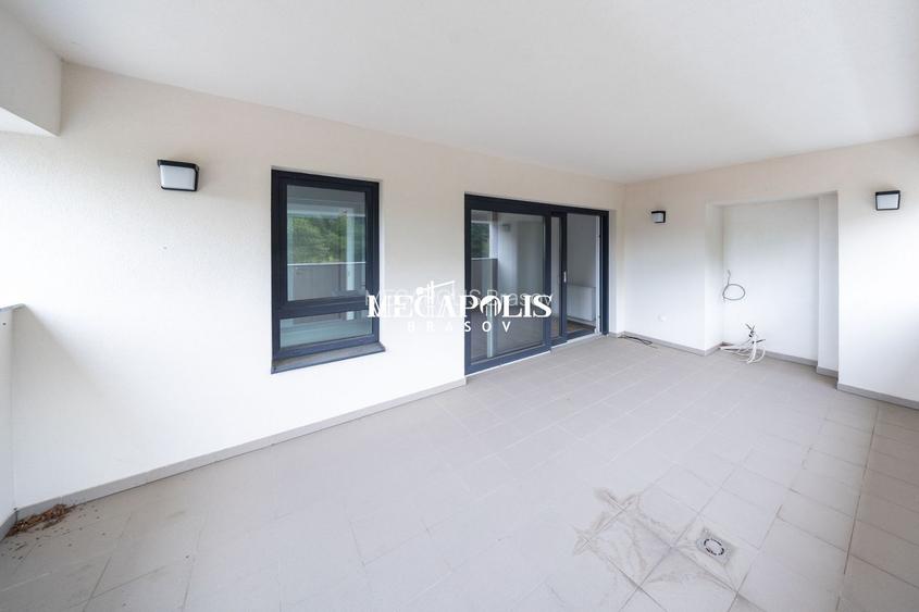 Penthouse 4 camere, 2 terase, panoramă munți și Tâmpa