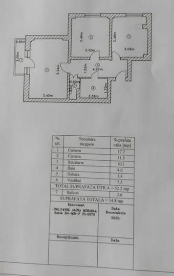 Vanzare Apartament 2 Camere Decomandat Piata Sudului-Cercetatorilor