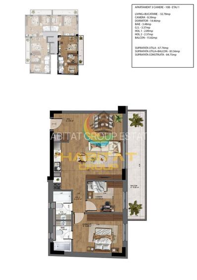3 camere Rezidential NOU - finalizat - 11