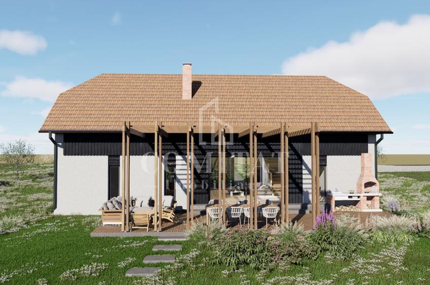 Teren intravilan 5.920 mp cu proiect | Cacova Ierii