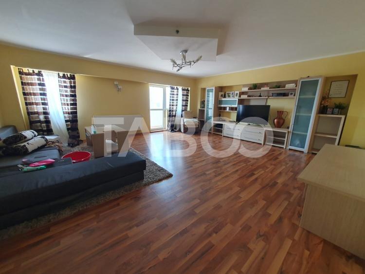 Apartament 4 camere 120 mp utili + balcon etaj 2 mobilat utilat