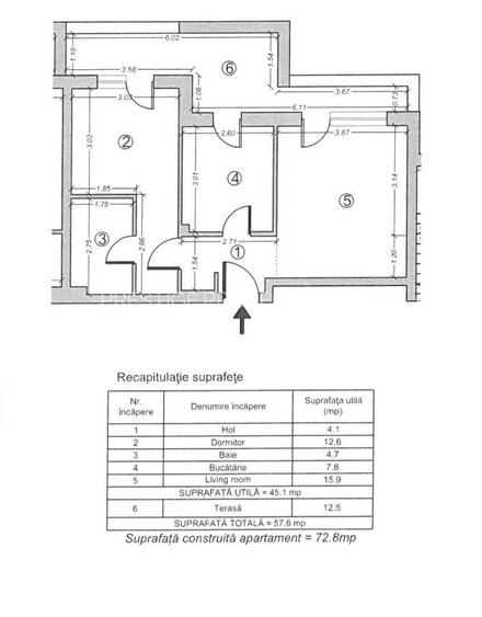 Exclusivitate!!  Apartament 2 camere de vanzare Pipera | mobilat | Parcare - 1