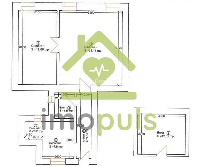 🏡 Apartament 2 camere – Piața Maria ✨ - 1