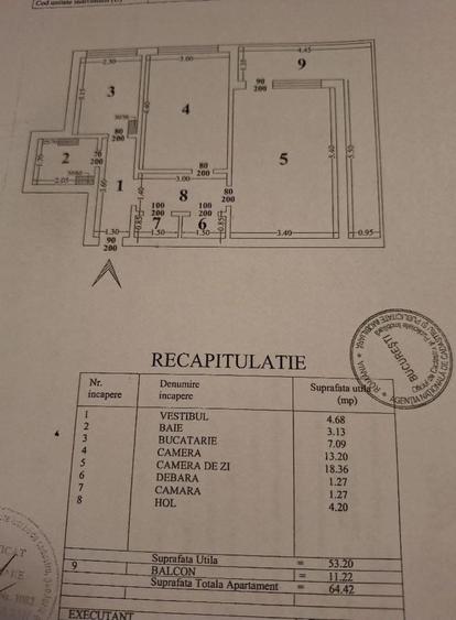 Apartament 2 CAMERE THEODOR PALLADY