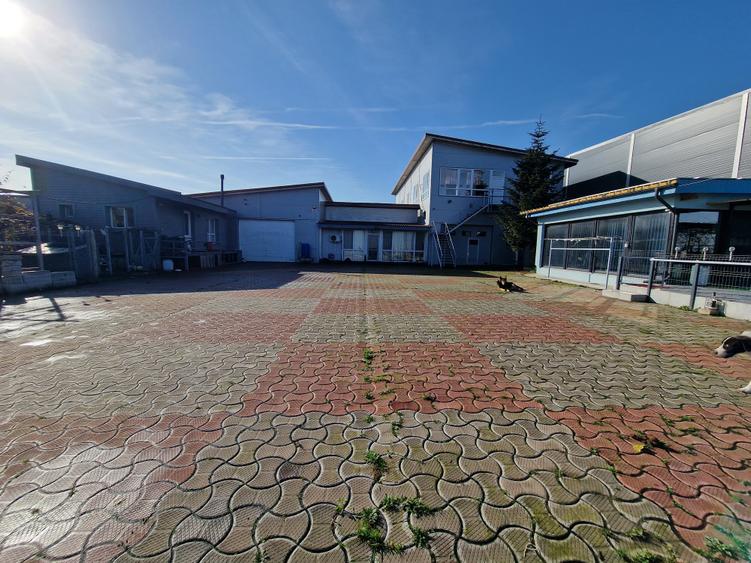 Hala 440mp, Apartamente 340mp, Garaj, teren 1500mp, acces facil-460.000euro
