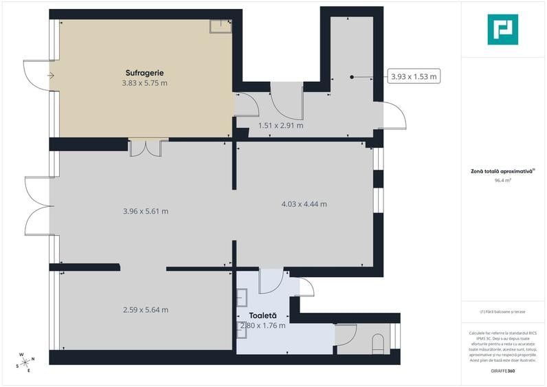 Spațiu comercial 102 mp, vitrină 10 m – Ioșia