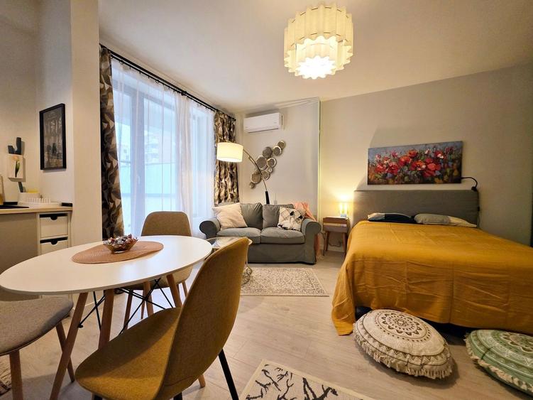 Studio Premium de închiriat – Residence5 Pipera Apartments| Parcare inclusa