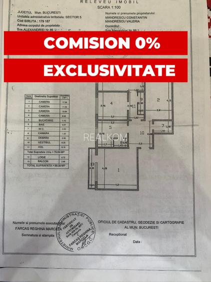 VANZARE APARTAMENT 4 CAMERE RAHOVA – MARGEANULUI - 36