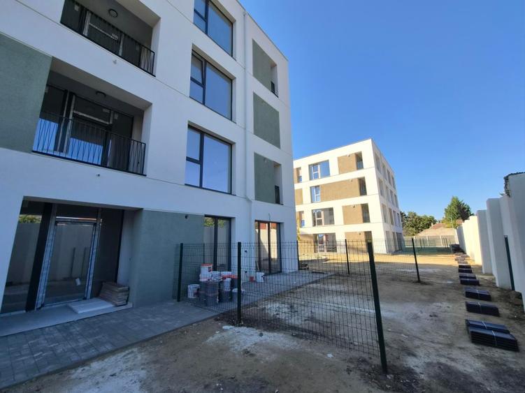 Apartament cu gradină, pe care o puteți amenaja cum doriți!