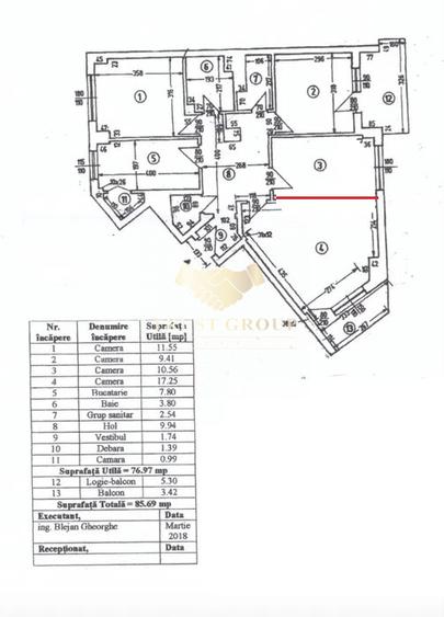 Apartament 4 camere Turda