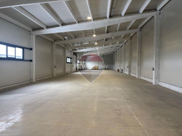 Hală industrială noua 868 mp, curte 720 mp, 2 porti de acces - 3