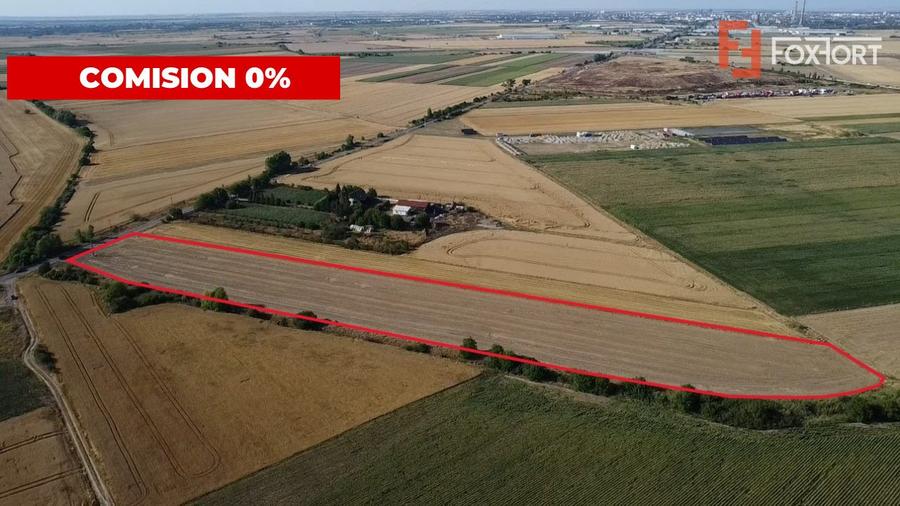 COMISION 0% Teren intravilan de 20.000 mp, front de 52 ml, zona Sag