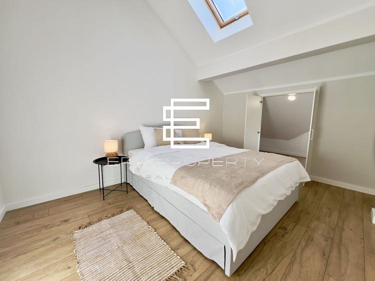 Penthouse intabulat, mobilat si utilat | 95 mp utili + logie | DaVinci Homes
