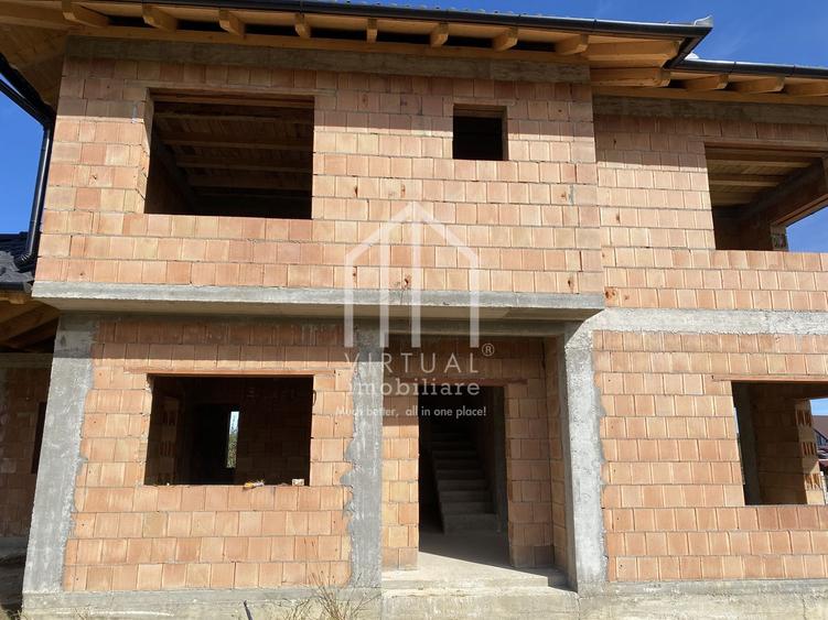 Casa individuala de vanzare la 5 minute de Sibiu