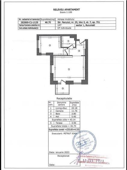 Apartament 2 camere de vanzare in complex rezidential premium – Parcului 20, Nor