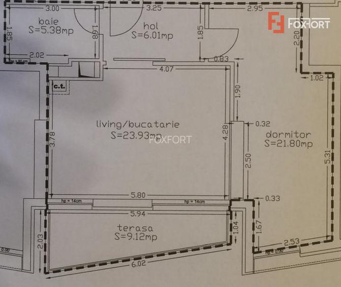 Apartament cu 2 camere de inchiriat | Zona Soarelui | Parcare subterana - 11