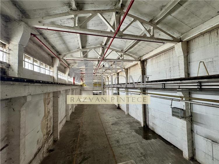 Hala industriala 2500 + birouri platforma betonata zona Nord, Ploiesti
