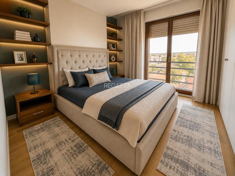 Penthouse exclusivist 2 camere terasa panoramica de 109mp  Iancu Nicolae  Pipera - 5