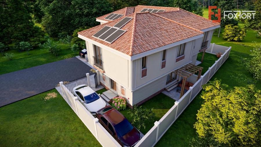 Proiect modern in stil mediteranean cu 4 camere - Giroc