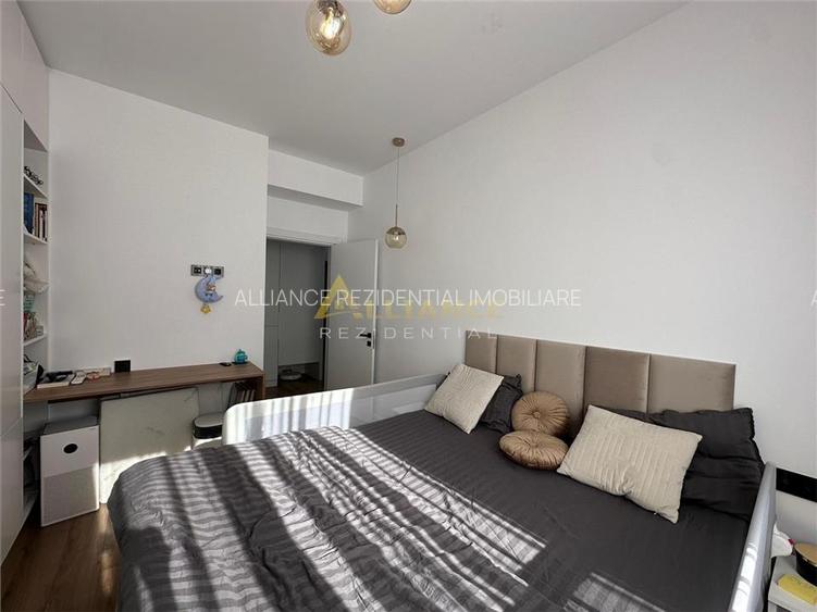 APARTAMENT LUX 2 camere MOBILAT cu GRADINA bloc NOU - 3