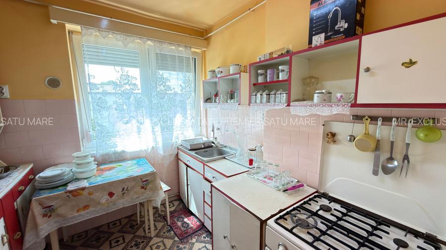 Apartament 2 camere Republicii Etaj III - Carei - Zona Blocul Verde - 2