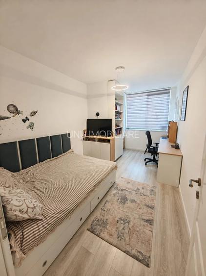 Apartament 3 camere decomandat - mobilat si utilat - etaj 3/11 lift - 4