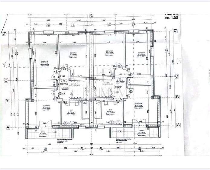 Duplex superb - finisaje premium - zid dublu
