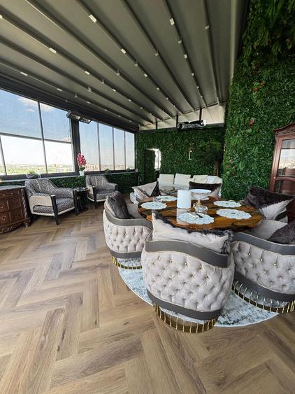 Penthouse pe doua etaje 11/12 , 4 camere, 3 bai Parc Tineretului lux si opulenta