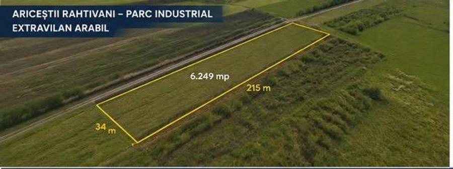 Teren 2.244 mp lângă Parcul Industrial Ploiești