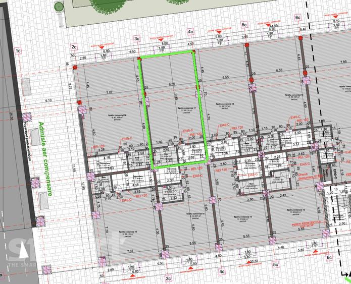 Spatiu comercial 64mp de vanzare Marasti Fabricii