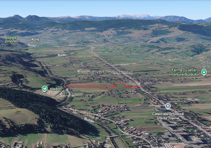 Teren pentru dezvoltare 22.631 mp | Central, Întorsura Buzăului | Acces la râu - 4