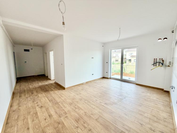 Apartament cu 1 camera + gradina - 40 mp utili - Mosnita
