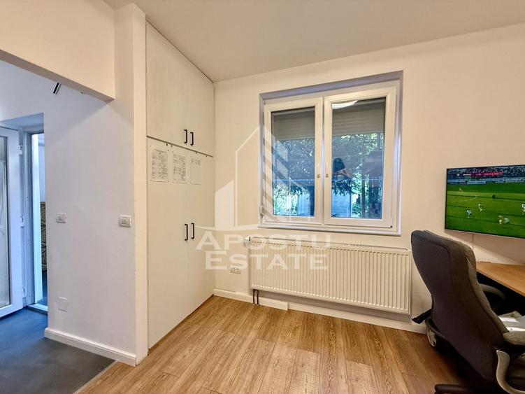 Apartament o camera si curte de vanzare zona Lunei - Complex Timisoara