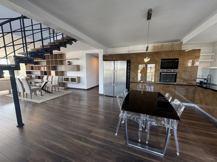 Apartament cu vedere libera catre lacul Herastrau, garaj si mobilier modern