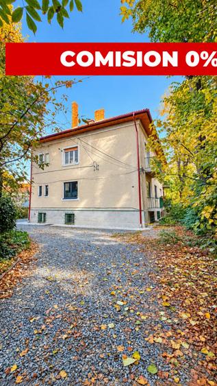 Liniște și intimitate în zona centrală–Apartament in vila, garaj+demisol